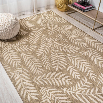 Nevis Palm Frond Indoor/outdoor Area Rug